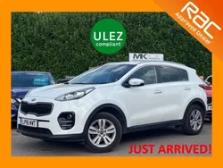 White Used 2016 Kia Sportage 2 SUV | £7,695 (Fair price)