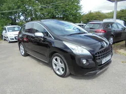 Black Used 2012 Peugeot 3008 Allure Hatchback | £2,395 (Good price)