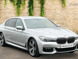 Silver Used 2018 BMW 740L M Sport Sedan | £30,500 (Super price)