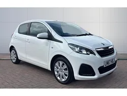 White Used 2017 Peugeot 108 Active Hatchback | £4,483 (Fair price)