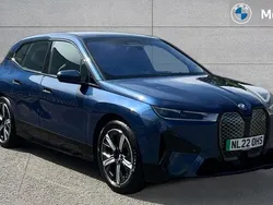 Phytonic blue Used 2022 BMW iX M Sport SUV | £31,658 (Fair price)