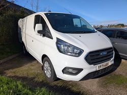 White Used 2021 Ford Transit Custom Limited Van | £12,750 (Fair price)
