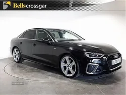 Black Used 2021 Audi A4 S-Line Sedan | £20,995 (Good price)