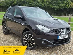 Black Used 2013 Nissan Qashqai N-TEC SUV | £4,199 (Fair price)