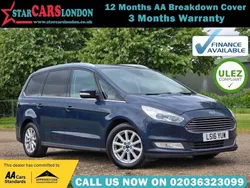 Blue Used 2016 Ford Galaxy Titanium X MPV | £10,000