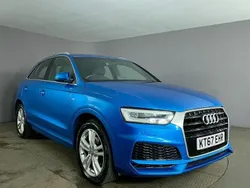 Blue Used 2018 Audi Q3 S-Line SUV | £13,999 (Good price)