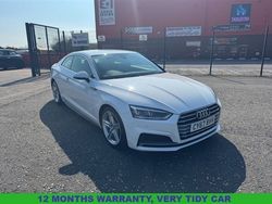 White Used 2017 Audi A5 S-Line Coupe | £14,874 (Expensive)