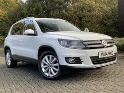 White Used 2014 VW Tiguan Match SUV | £7,281 (Fair price)
