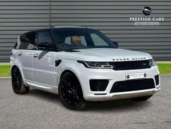 White Used 2020 Land Rover Range Rover Sport Autobiography Dynamic SUV | £41,991 (Fair price)
