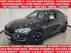 Black Used 2018 BMW X6 Comfort Edition SUV | £23,990 (Expensive)