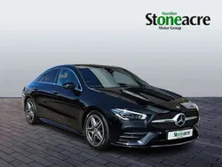 Black Used 2021 Mercedes CLA220 AMG Line Premium Plus Sedan | £23,500 (Fair price)