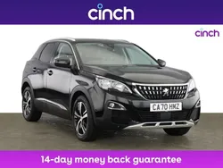 Black Used 2020 Peugeot 3008 Allure SUV | £15,299 (Fair price)