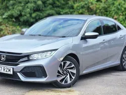 Silver Used 2017 Honda Civic SE Hatchback | £8,945 (Fair price)