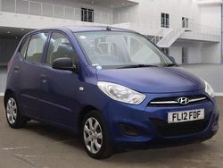 Blue Used 2012 Hyundai i10 Classic Hatchback | £3,390 (Fair price)