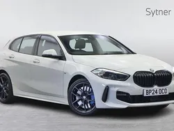 White Used 2024 BMW 118 M Sport Hatchback | £25,000 (Fair price)
