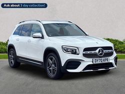 White Used 2020 Mercedes GLB220 AMG Line Premium SUV | £25,485 (Fair price)