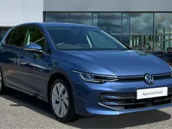 Georgia blue metallic Used 2024 VW Golf VIII Match Hatchback | £21,656 (Fair price)