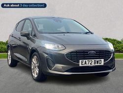 Grey Used 2022 Ford Fiesta Titanium Hatchback | £13,229 (Fair price)