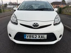 White Used 2012 Toyota Aygo Hatchback | £2,299 (Fair price)