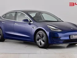 Blue Used 2020 Tesla Model 3 Standard Range Sedan | £12,490 (Fair price)