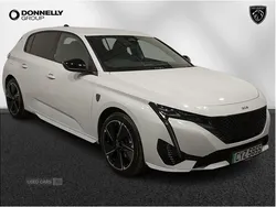 White Used 2024 Peugeot e-308 GT Hatchback | £23,985 (Good price)