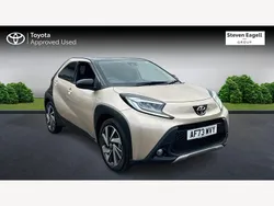 Beige Used 2023 Toyota Aygo Hatchback | £14,442 (Fair price)