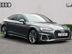 Grey Used 2022 Audi A5 Sportback S-Line Hatchback | £25,390 (Fair price)