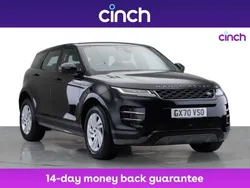 Black Used 2021 Land Rover Range Rover evoque R-Dynamic SUV | £21,639 (Good price)
