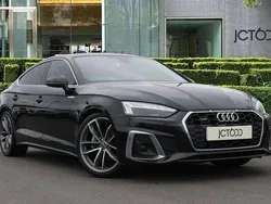 Black Used 2021 Audi A5 Sportback S-Line Hatchback | £24,258 (Fair price)
