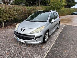 Silver Used 2007 Peugeot 207 S Estate | £1,495 (Fair price)