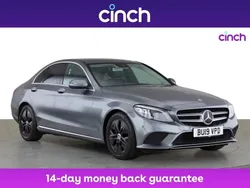 Grey Used 2019 Mercedes C220 Premium Sedan | £16,749 (Fair price)