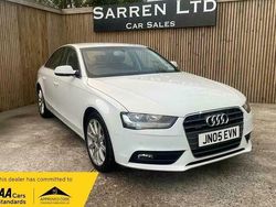 White Used 2015 Audi A4 Business Sedan | £8,995 (Fair price)