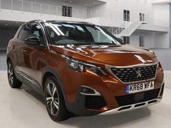 Cuprite bronze Used 2018 Peugeot 3008 GT-line Hatchback | £10,675 (Fair price)