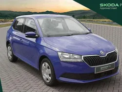 Blue Used 2019 Skoda Fabia Hatchback | £7,847 (Good price)