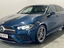 Blue Used 2022 Mercedes CLA200 Shooting Brake AMG line Estate | £20,999 (Fair price)