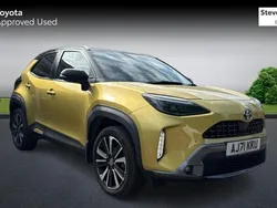 Yellow Used 2022 Toyota Yaris Hybrid Edition Hatchback | £20,909