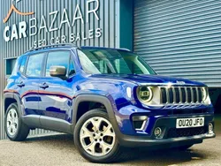 Blue Used 2020 Jeep Renegade Limited SUV | £12,591 (Fair price)