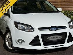 White Used 2014 Ford Focus Titanium Hatchback | £7,485 (Fair price)