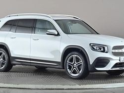 White Used 2022 Mercedes GLB200 AMG line SUV | £26,177 (Fair price)