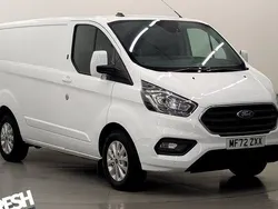 Frozen white (solid colour) Used 2022 Ford Transit Custom Limited Van | £17,490 (Fair price)