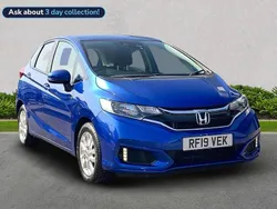 Blue Used 2019 Honda Jazz SE Hatchback | £10,749 (Fair price)