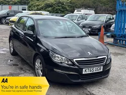 Black Used 2016 Peugeot 308 Active Hatchback | £3,989 (Good price)