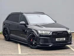Black Used 2015 Audi Q7 S-Line SUV | £21,495