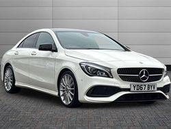White Used 2017 Mercedes CLA200 AMG line Sedan | £15,490 (Fair price)