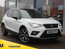 White Used 2019 Seat Arona XCELLENCE Lux SUV | £13,495 (Fair price)