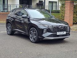 Black Used 2023 Hyundai Tucson N Line SUV | £18,200