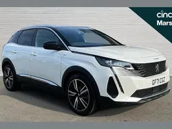White Used 2021 Peugeot 3008 Premium SUV | £17,862 (Fair price)