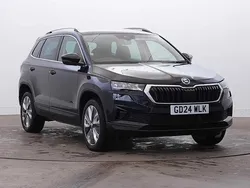 Black magic pearl effect Used 2024 Skoda Karoq SE L SUV | £19,983 (Good price)