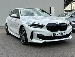 White Used 2022 BMW 118 M Sport Hatchback | £20,986 (Fair price)