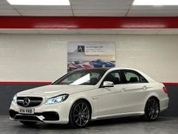 White Used 2014 Mercedes E63 AMG AMG Sedan | £25,950